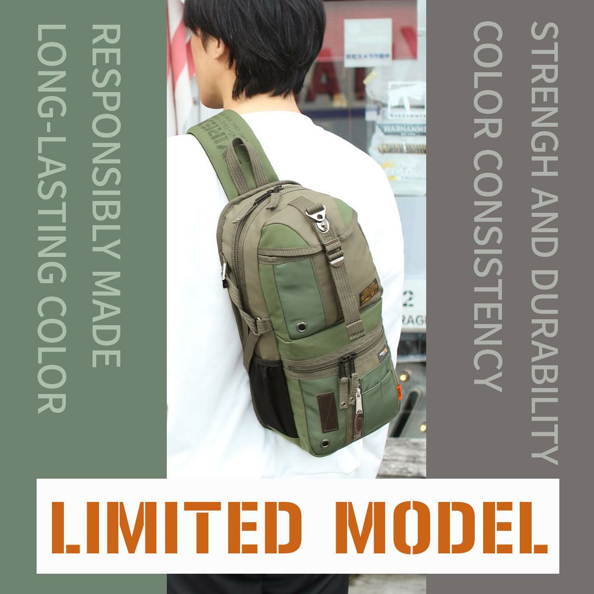 アヴィレックス EAGLE（限定生産） ボディバッグ AVIREX avx305m