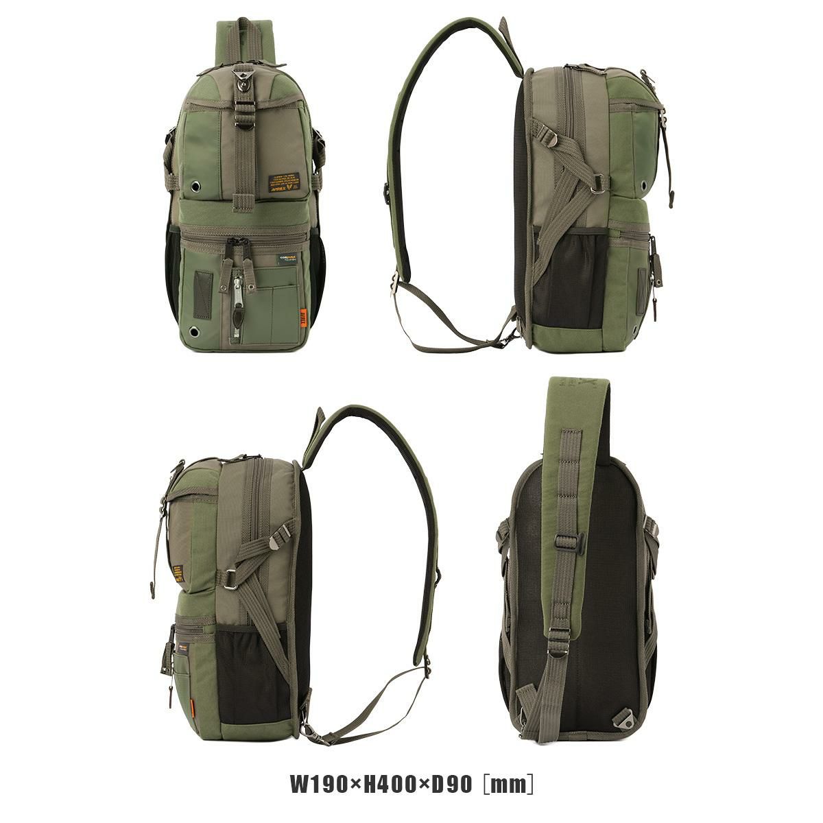 アヴィレックス EAGLE（限定生産） ボディバッグ AVIREX avx305m