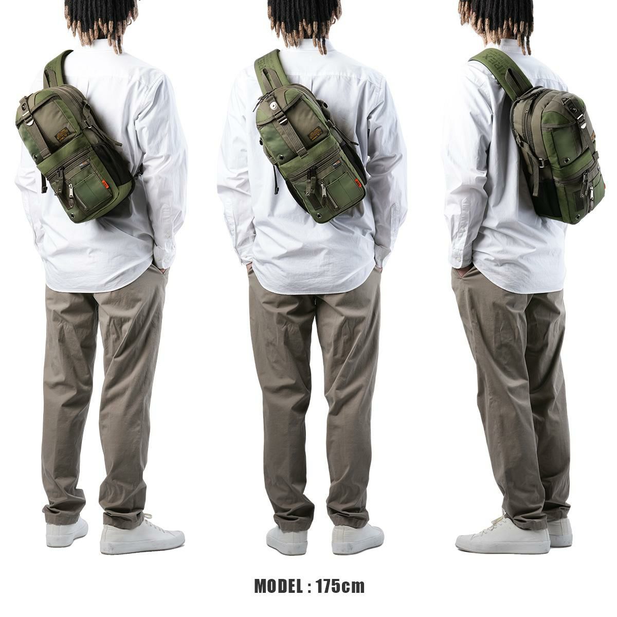 アヴィレックス EAGLE（限定生産） ボディバッグ AVIREX avx305m