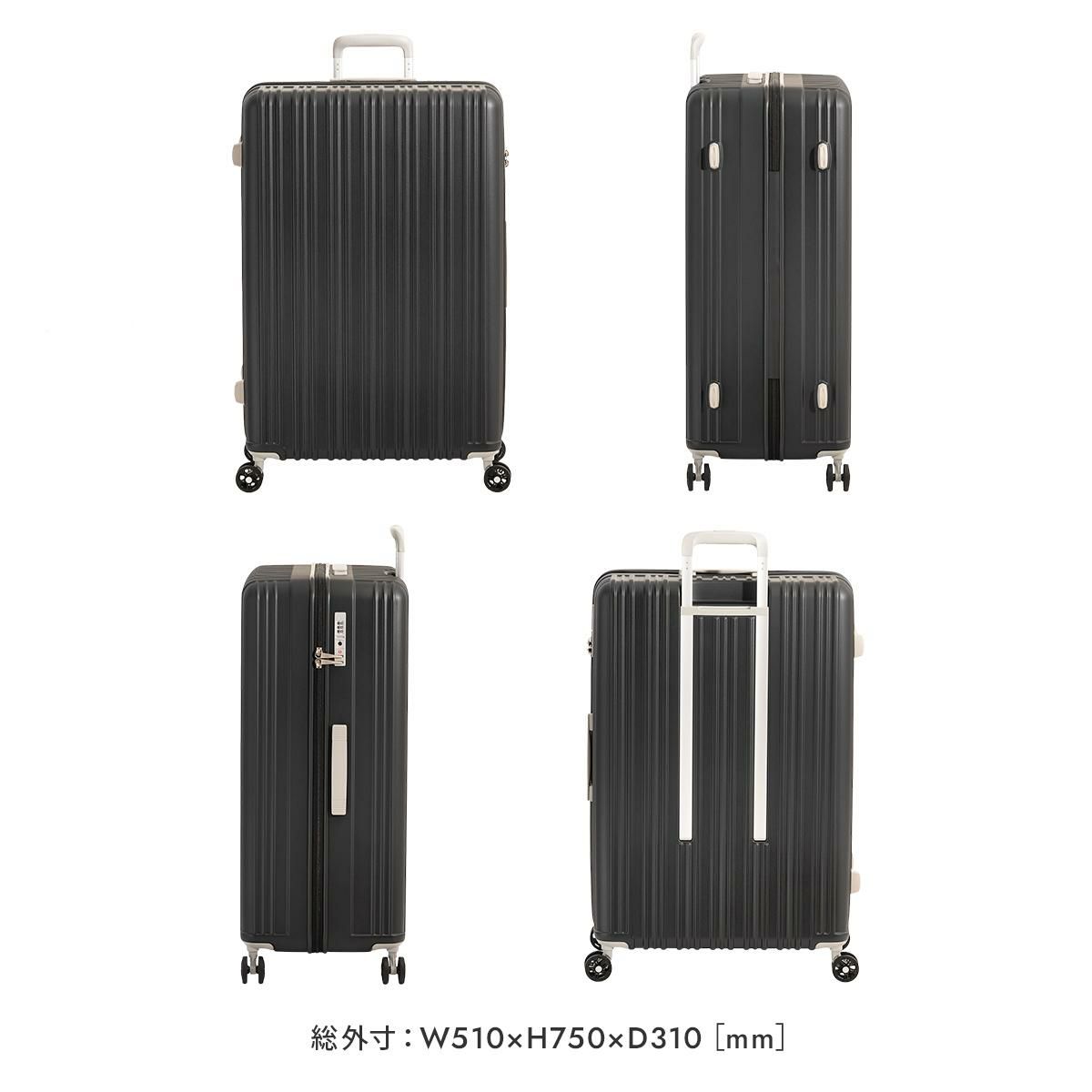 アジアラゲージ Magica louis ZIPPER スーツケース A.L.I ali-6688-28