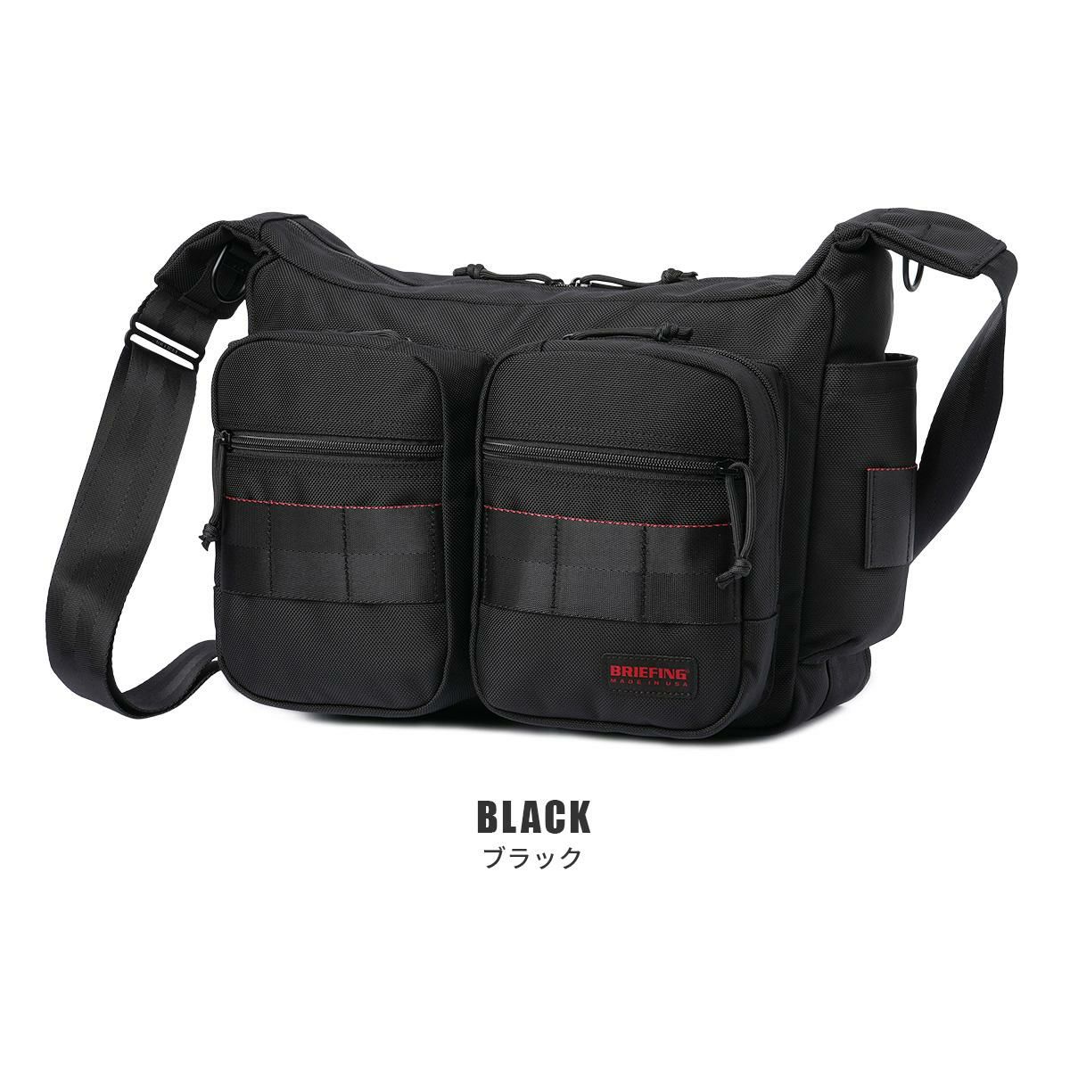 ブリーフィング USA ショルダーバッグ BRIEFING courier-should-m