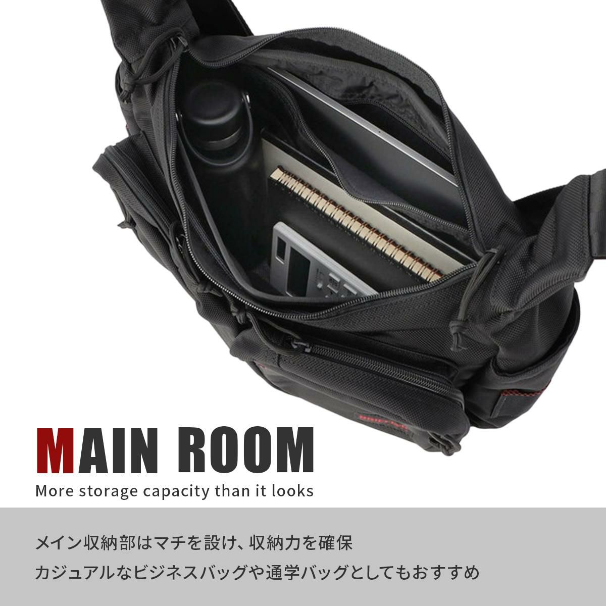 ブリーフィング USA ショルダーバッグ BRIEFING courier-should-m