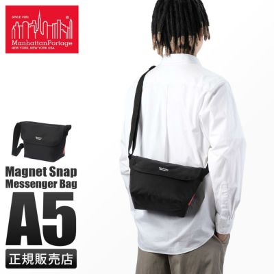 BAGS USA メッセンジャーバッグ ブラック美品USA製 STANDARD MESSENGER BAG (S) CORDURA 305P | Manhattan Portage