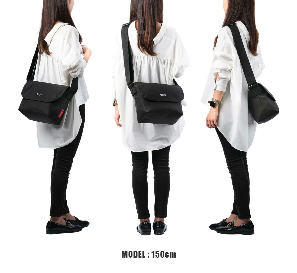 マンハッタンポーテージ Magnet Snap Messenger Bag メッセンジャーバッグ Manhattan Portage mp1605jrbpdmgnt