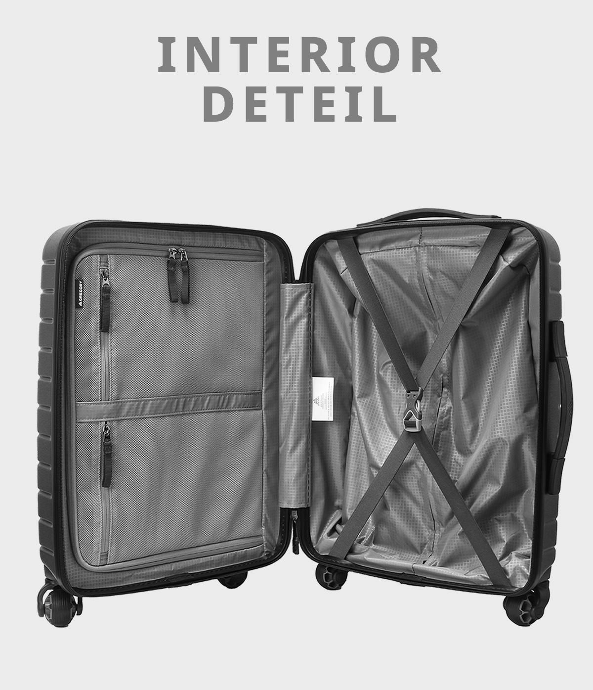 グレゴリー トラベル スーツケース GREGORY quadro-ic-on