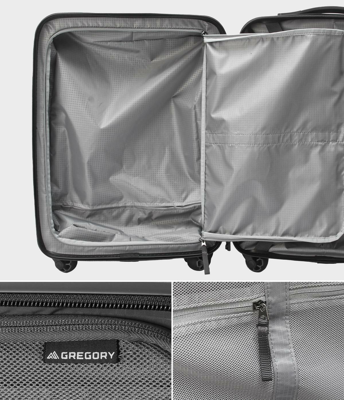 グレゴリー トラベル スーツケース GREGORY quadro-ic-on