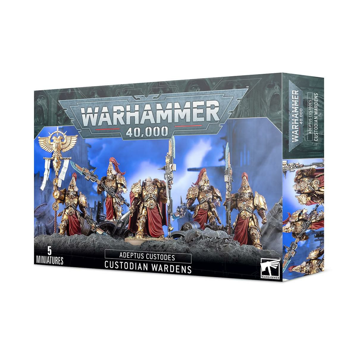 ウォーハンマー 40k アデプトゥス・カストーデス：カストーディアン・ワーデン WARHAMMER 40,000 ADEPTUS CUSTODES：CUSTODIAN WARDENS 01-11