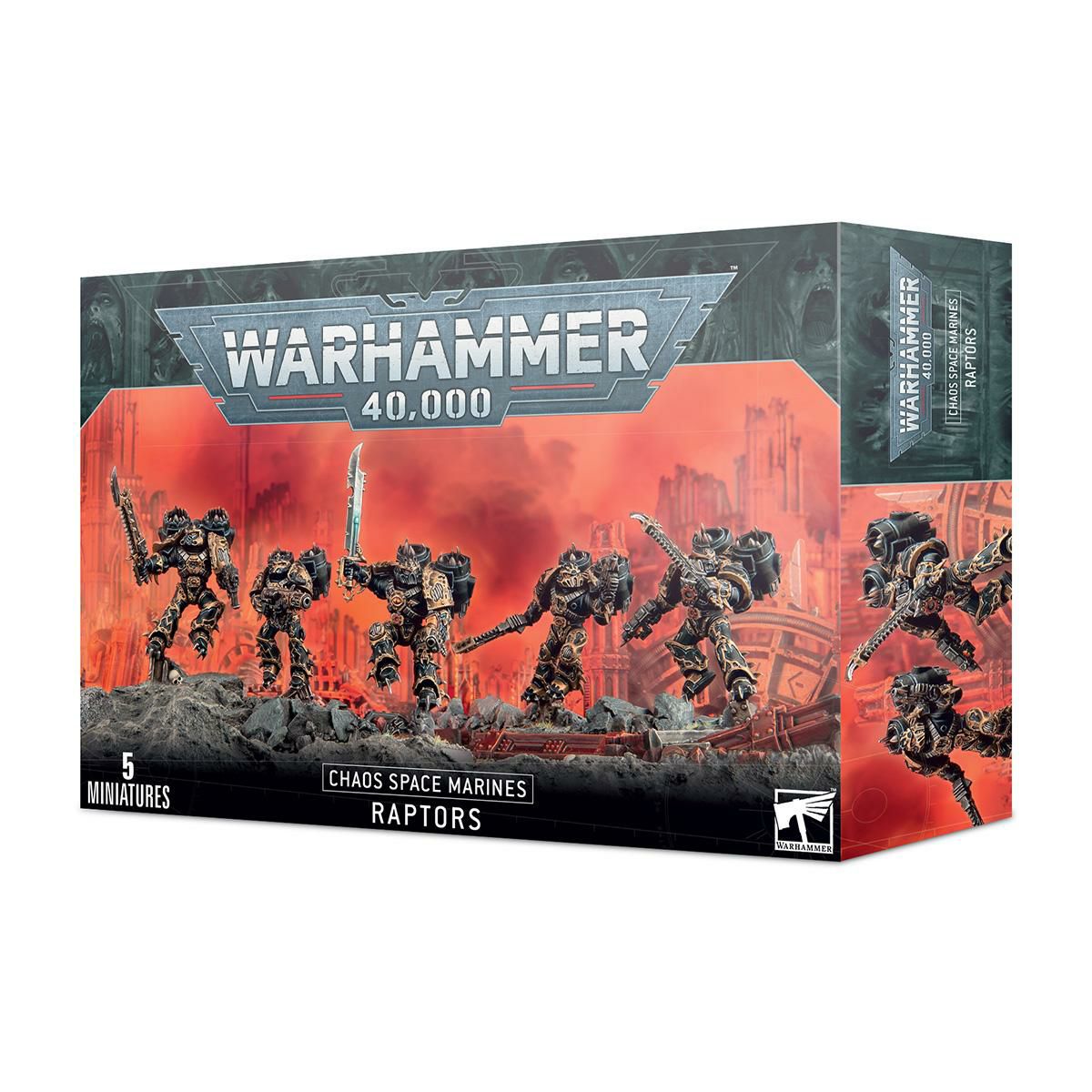 ウォーハンマー40k ケイオス・スペースマリーン：ラプター WARHAMMER 40,000 CHAOS SPACE MARINES: RAPTORS 43-13