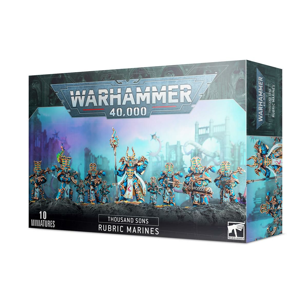 ウォーハンマー 40k サウザンド・サン：ルブリックマリーン WARHAMMER 40,000 THOUSAND SONS:RUBRIC MARINES 43-35