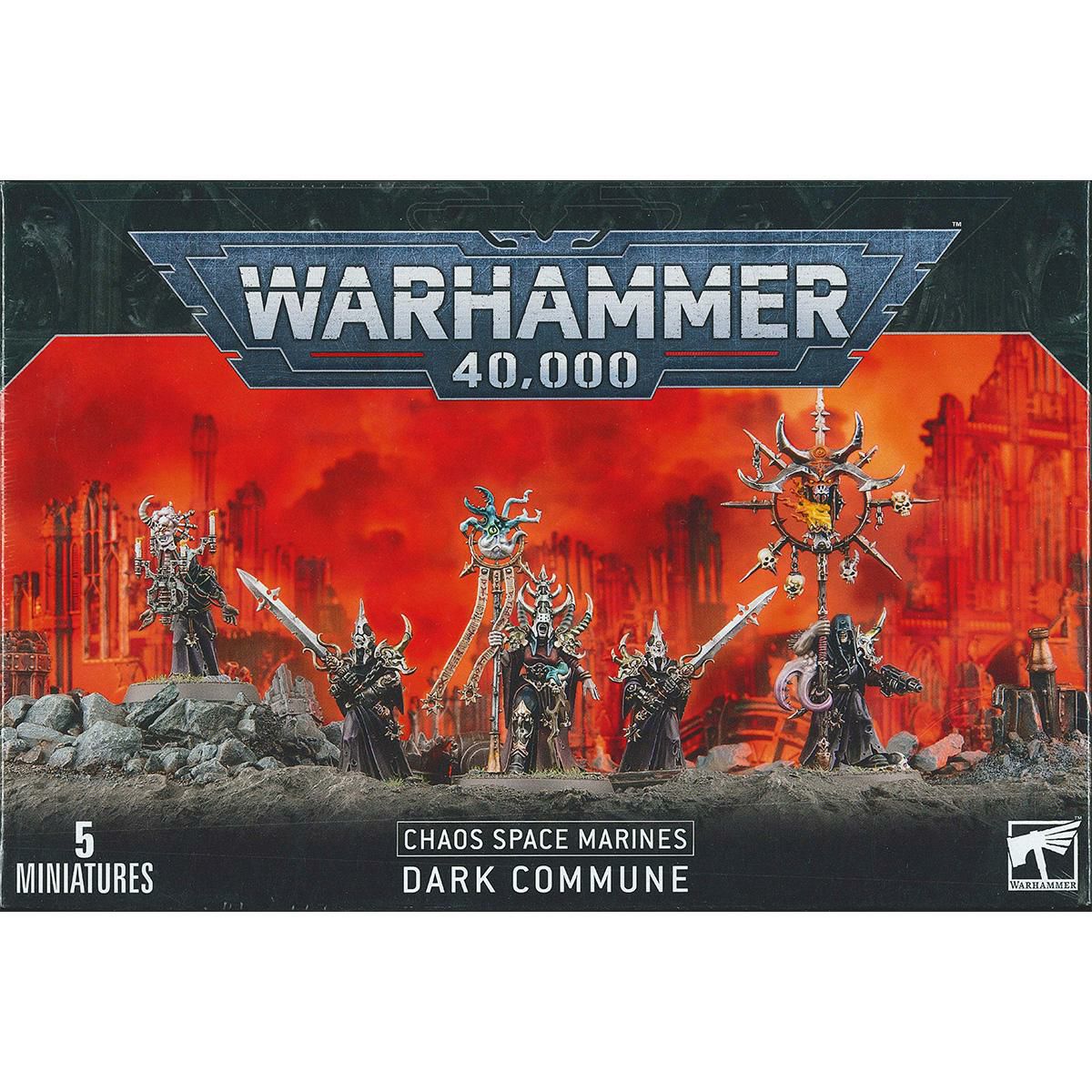 ウォーハンマー 40k ケイオス・スペースマリーン：ダークコミューン WARHAMMER 40,000 CHAOS SPACE MARINES: DARK COMMUNE 43-87