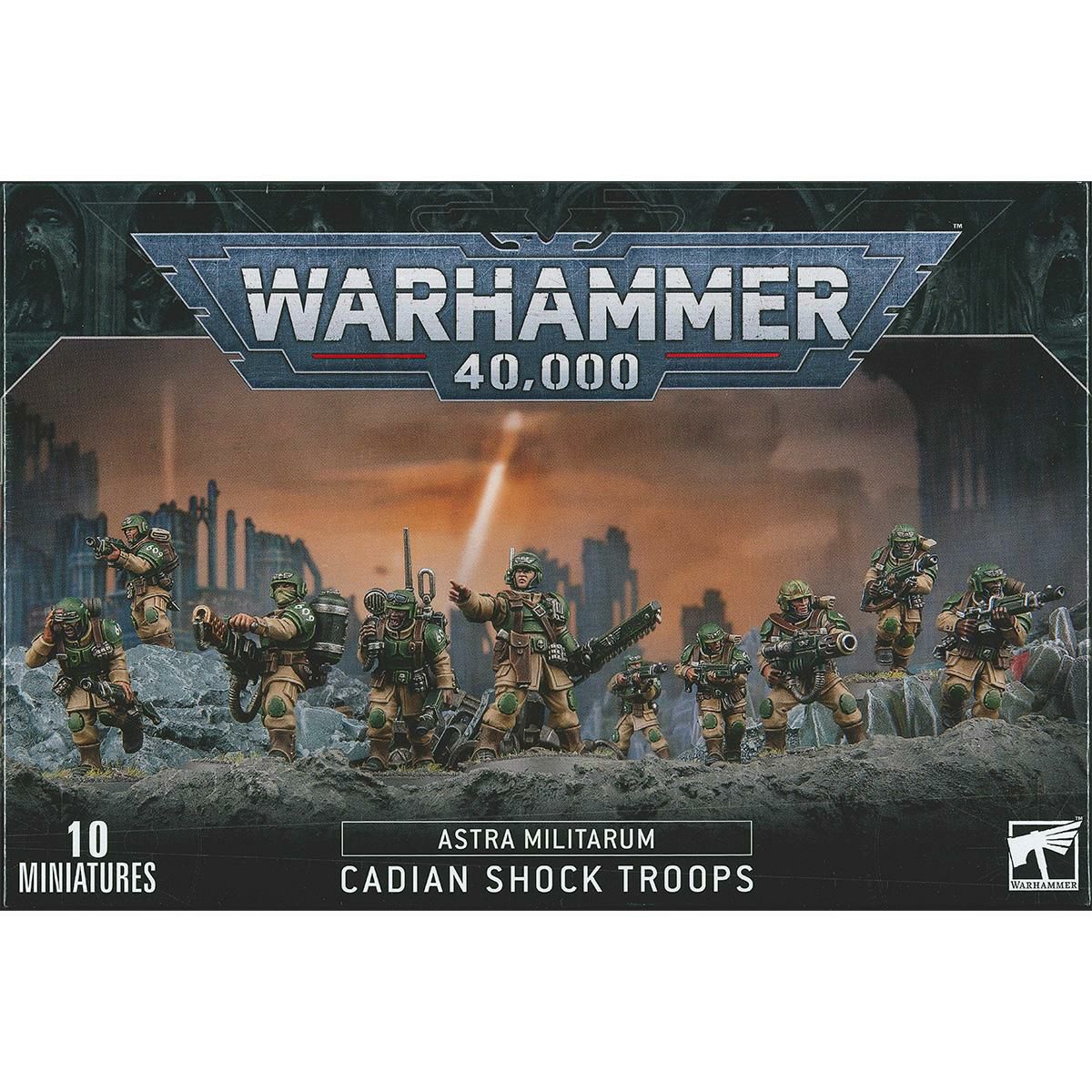 ウォーハンマー 40k アストラ・ミリタルム：ケイディア・ショック・トループ WARHAMMER 40,000 ASTRA MILITARUM: CADIAN SHOCK TROOPS 47-33