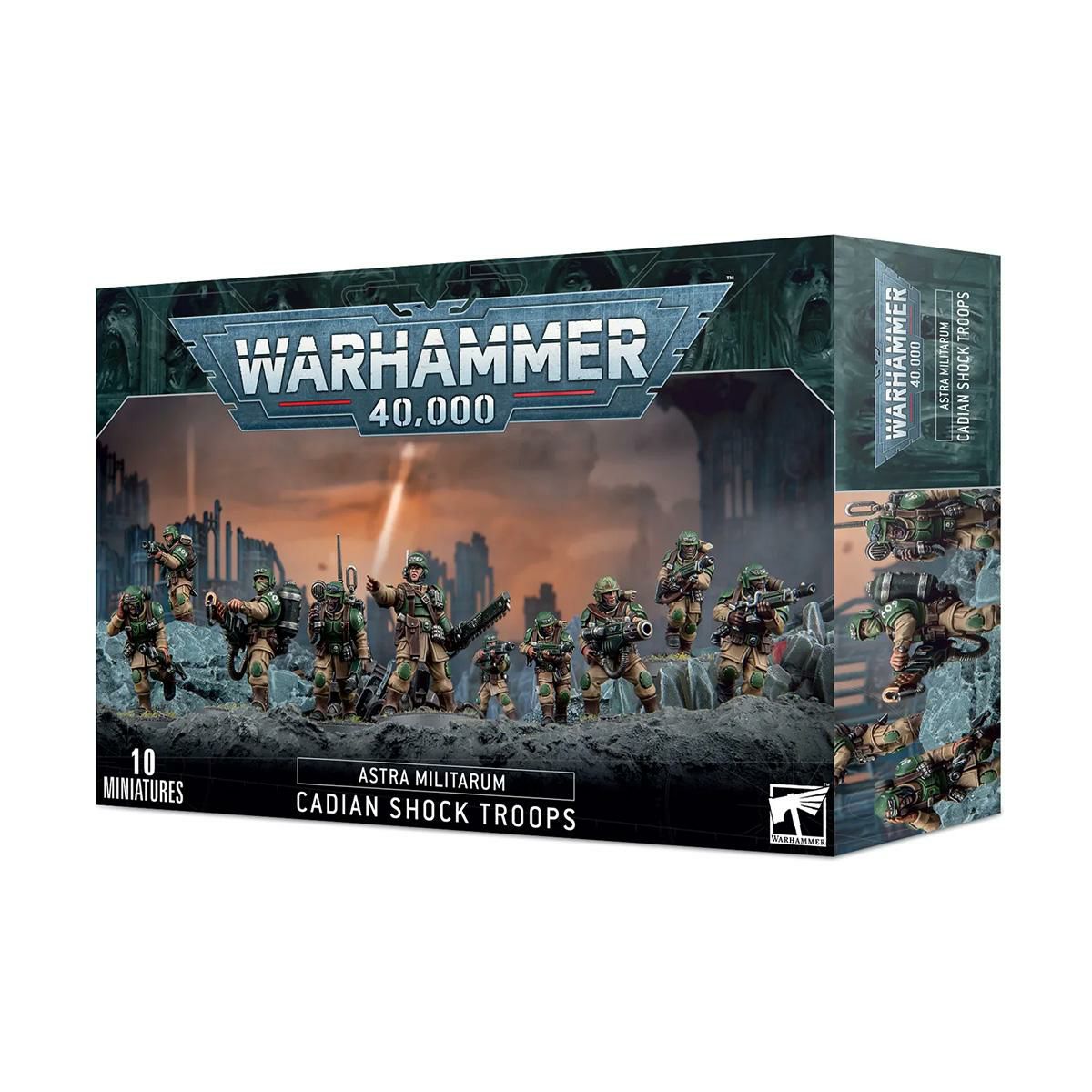 ウォーハンマー 40k アストラ・ミリタルム：ケイディア・ショック・トループ WARHAMMER 40,000 ASTRA MILITARUM: CADIAN SHOCK TROOPS 47-33