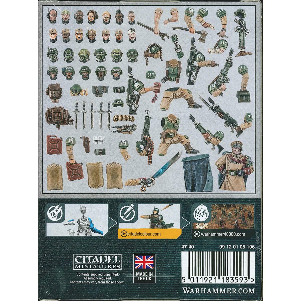 ウォーハンマー 40k アストラ・ミリタルム：ケイディア・アップグレード WARHAMMER 40,000 ASTRA MILITARUM: CADIAN UPGRADES 47-40