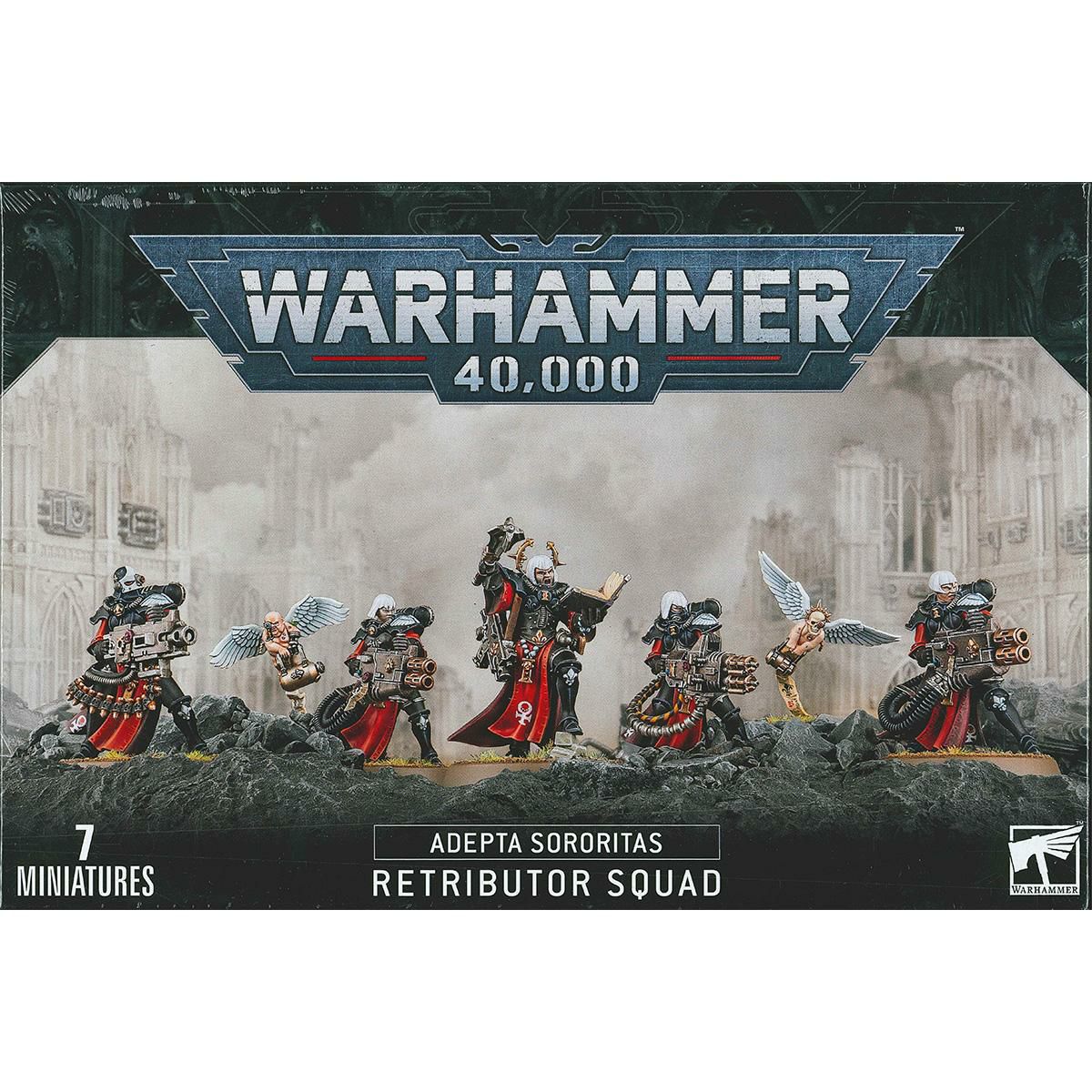 ウォーハンマー 40k アデプタ・ソロリタス：リトリビューター・スカッド WARHAMMER 40,000 ADEPTA SORORITAS:RETRIBUTOR SQUAD 52-25