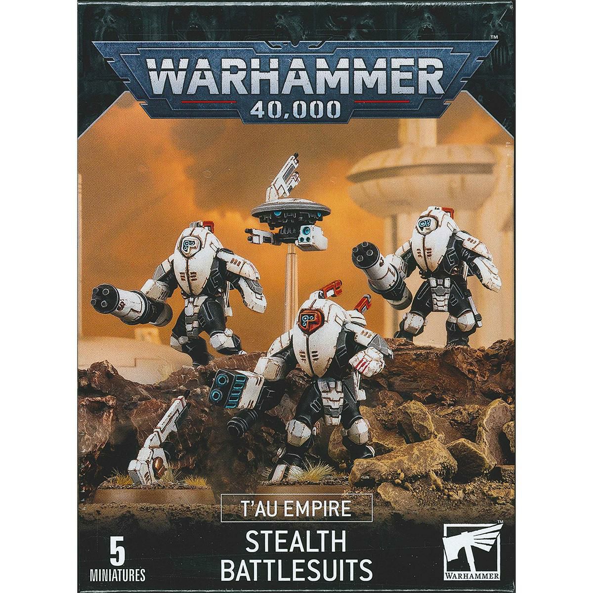 ウォーハンマー 40k タウ・エンパイア：ステルス・バトルスーツ WARHAMMER 40,000 TAU EMPIRE:STEALTH BATTLESUITS 56-14