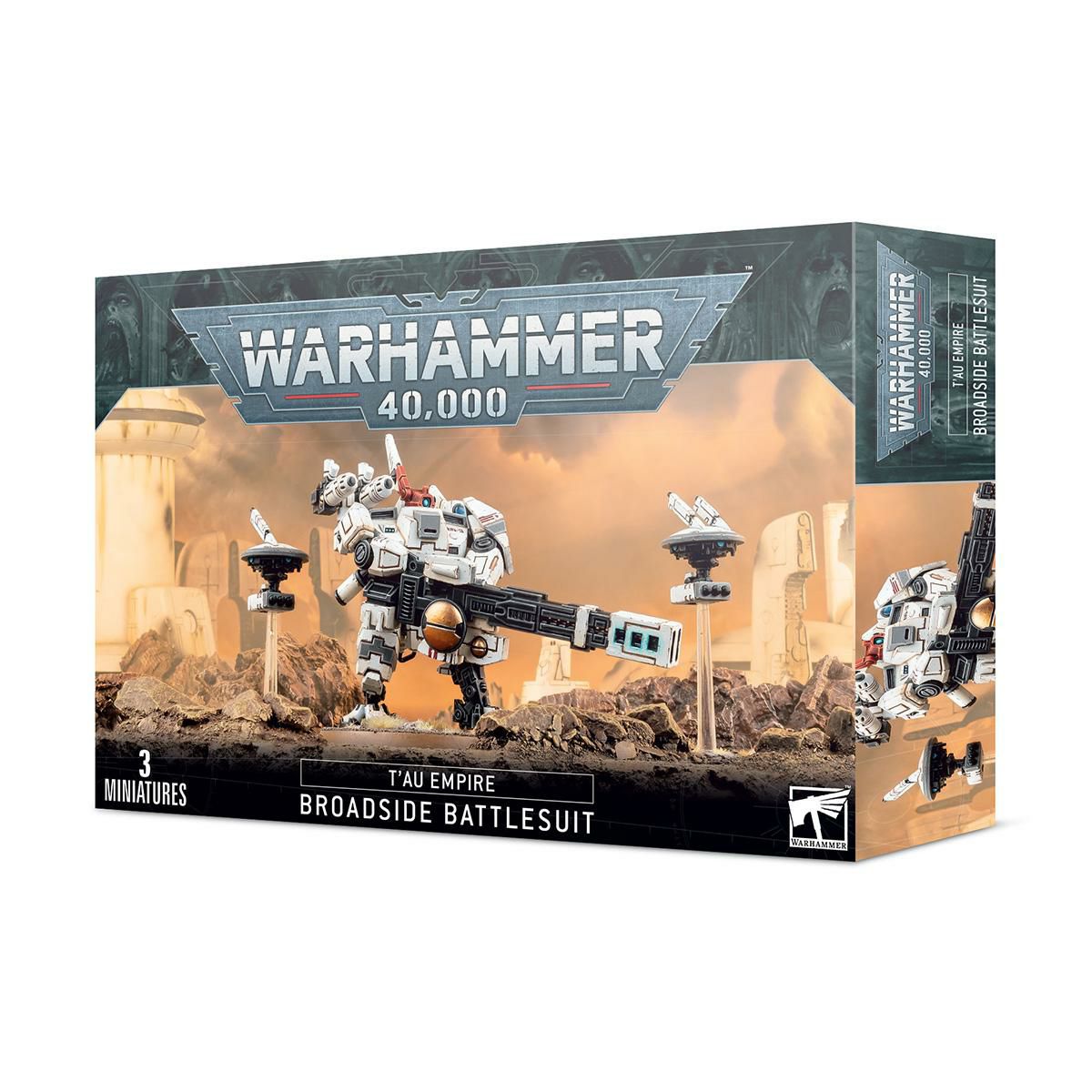 ウォーハンマー 40k タウ・エンパイア：ブロードサイド・バトルスーツ WARHAMMER 40,000 TAU EMPIRE:BROADSIDE BATTLESUIT 56-15