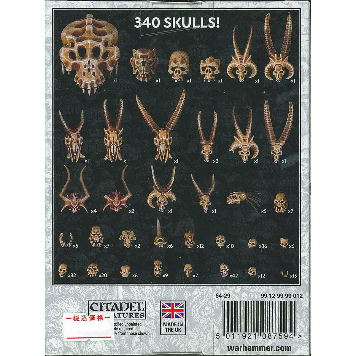 ウォーハンマー シタデルスカル WARHAMMER CITADEL SKULLS 64-29