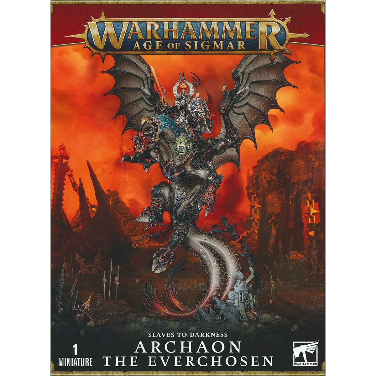 ウォーハンマー エイジ・オヴ・シグマー スレイヴ・トゥ・ダークネス："永劫に選ばれし者" アーケイオン WARHAMMER Age of Sigmar SLAVES TO DARKNESS：EVERCHOSEN ARCHAON 83-50