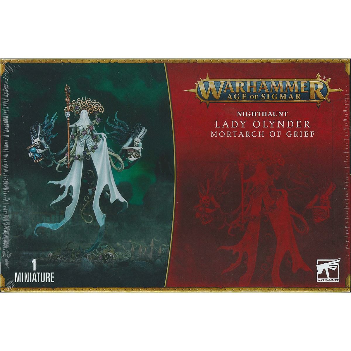 ウォーハンマー エイジ・オヴ・シグマー ナイトホーント： "嘆きの御使" レディ・オリンダー WARHAMMER Age of Sigmar NIGHTHAUNT：LADY OLYNDER MORTARCH OF GRIEF 91-25