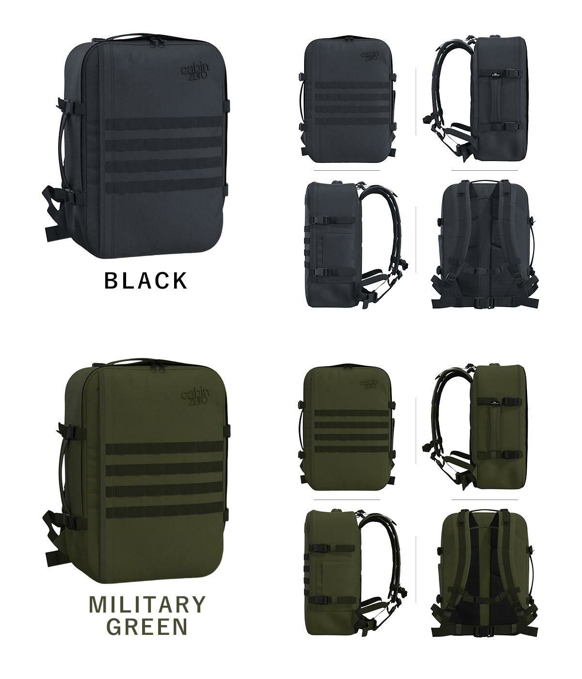 バックパック military style 44l オファー グレー