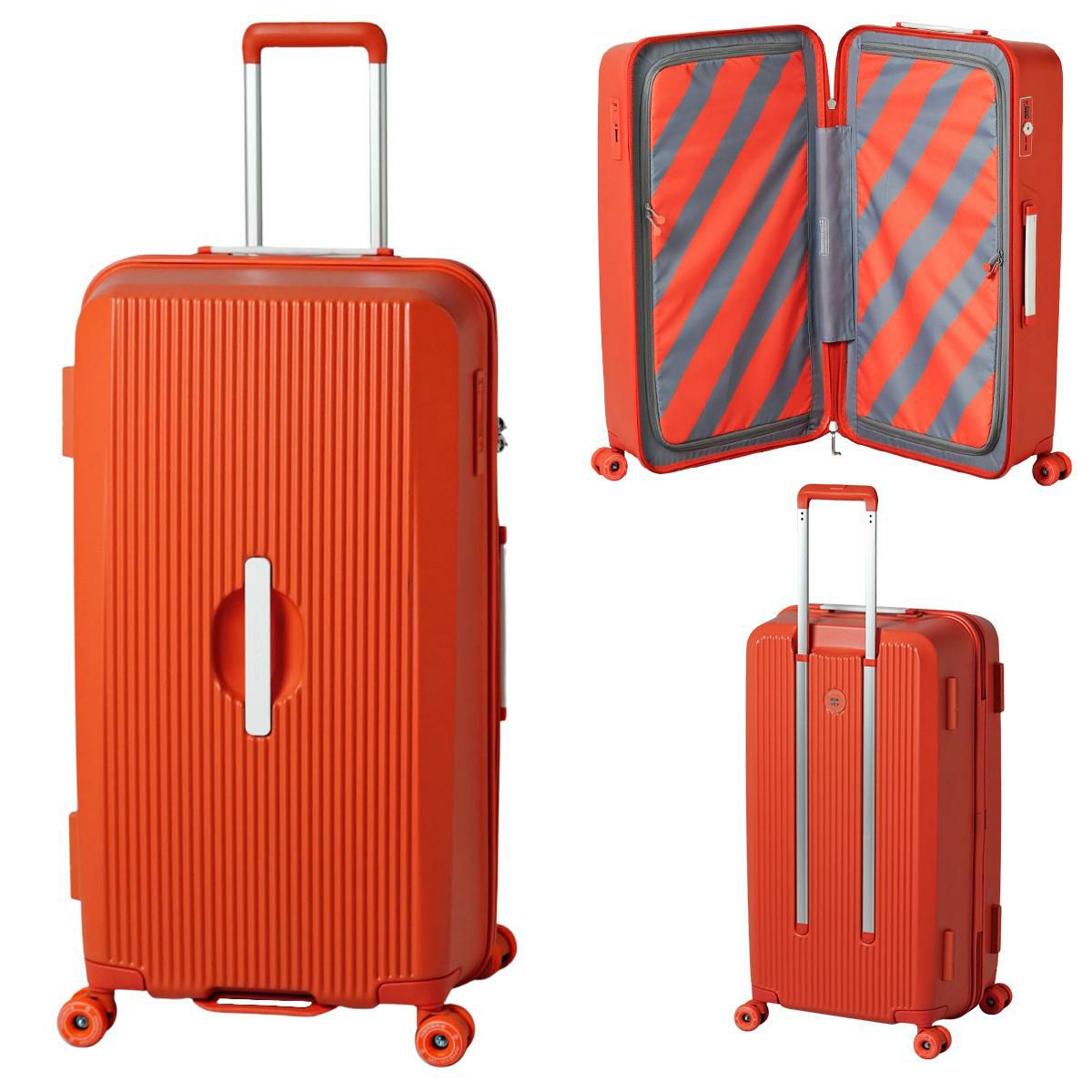 イノベーター　キャリーケース　スーツケース　81L メタリックオレンジ イノベーターキャリーケーススーツケース81L メタリックオレンジ