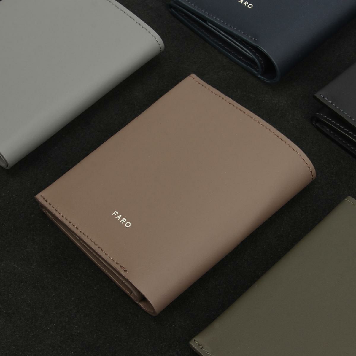 ファーロ Calma 二つ折り財布 FARO cal-swallet-c