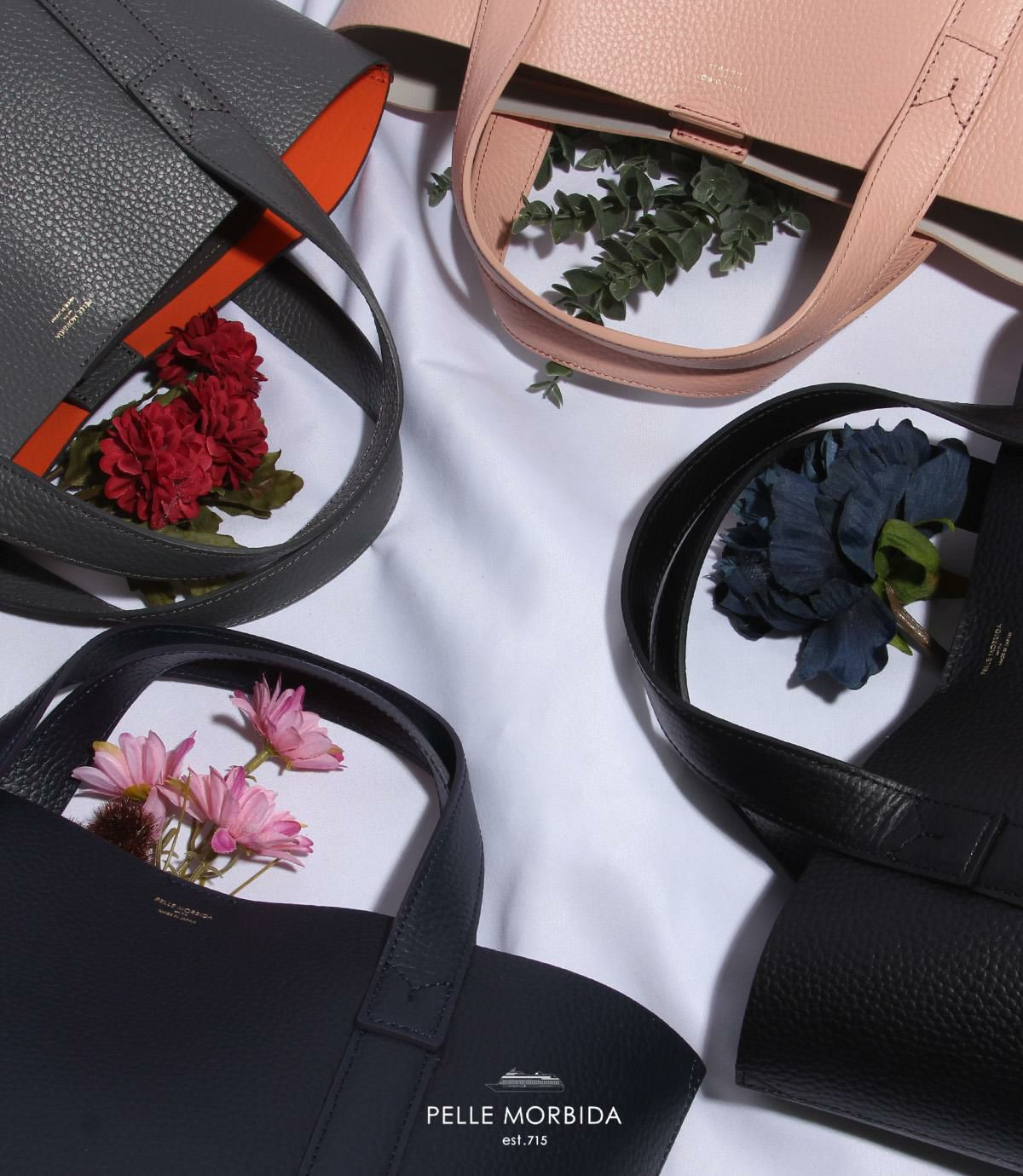 ペッレモルビダ テーラマリーナ トートバッグ PELLE MORBIDA pmo-te007sl