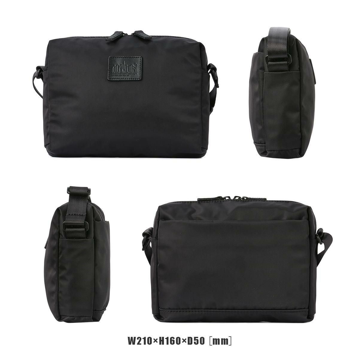 マンハッタンポーテージ ブラックレーベル ツイルナイロン ショルダーバッグ Manhattan Portage BLACK LABEL mp1488-2twlbl