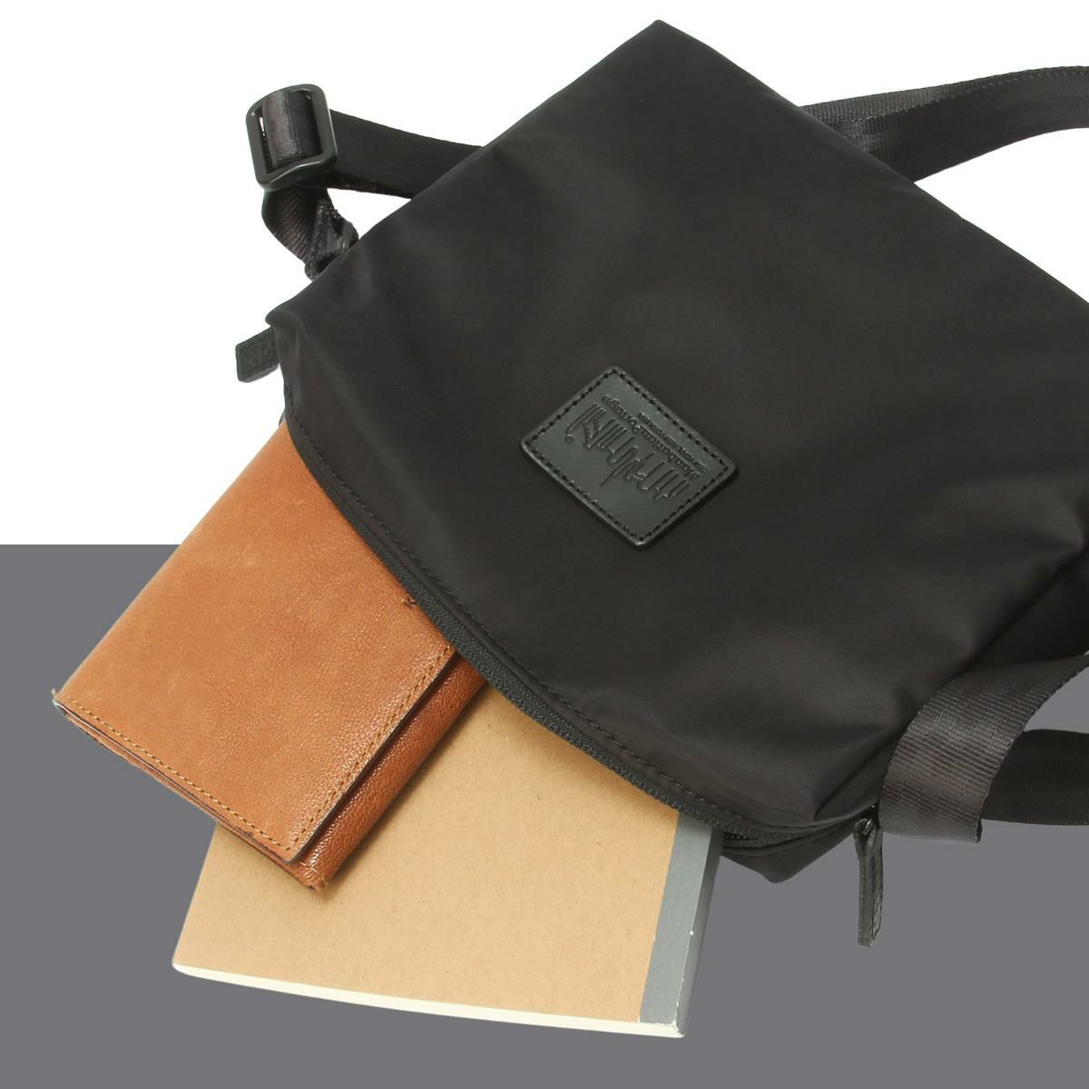 マンハッタンポーテージ ブラックレーベル ツイルナイロン ショルダーバッグ Manhattan Portage BLACK LABEL mp1488-2twlbl
