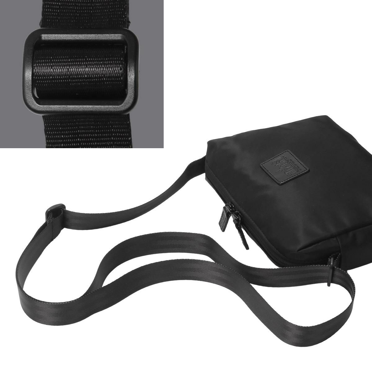 マンハッタンポーテージ ブラックレーベル ツイルナイロン ショルダーバッグ Manhattan Portage BLACK LABEL mp1488-2twlbl