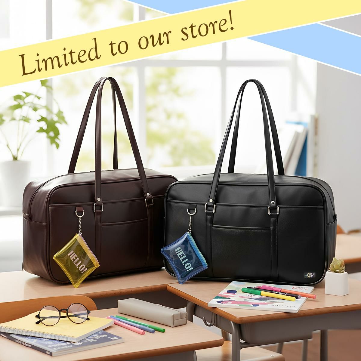 HeM  ボストンバッグ  39-0244