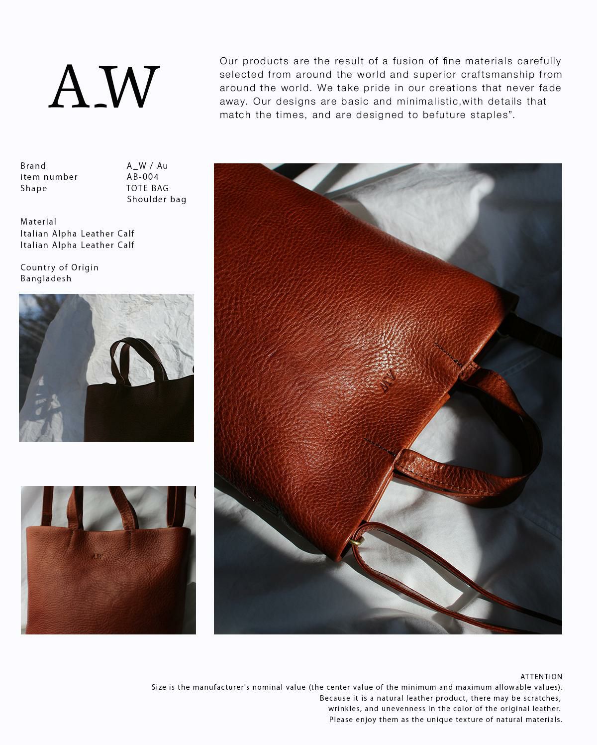 A_W  ショルダーバッグ  ab-004