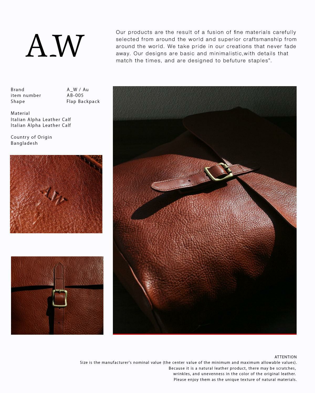 A_W  リュック  ab-005