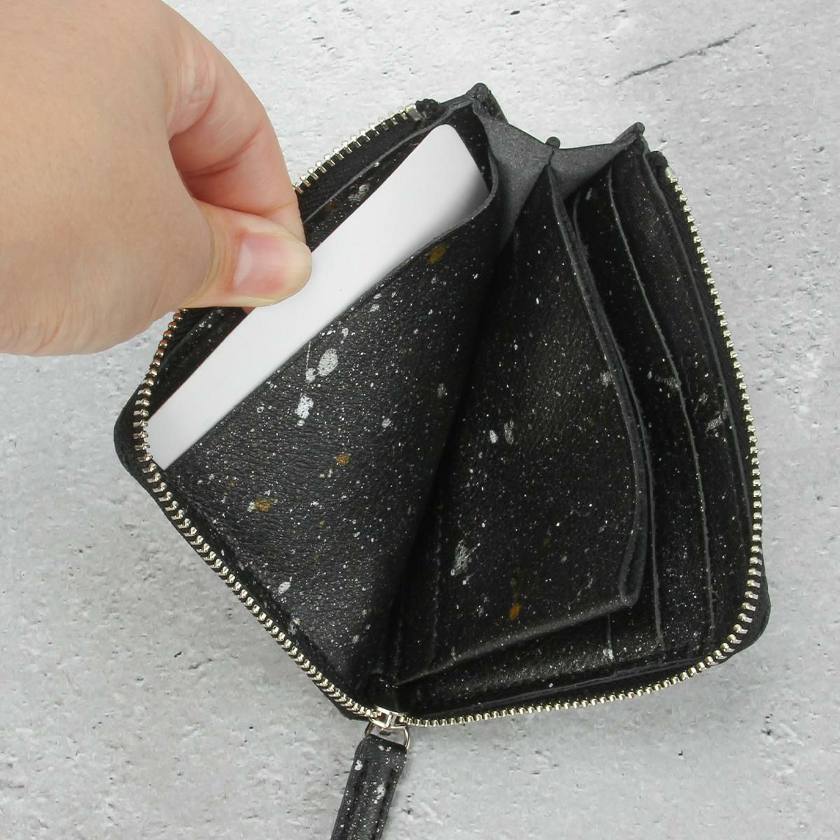 クルニー ミカゲ 二つ折り財布  crmk-05