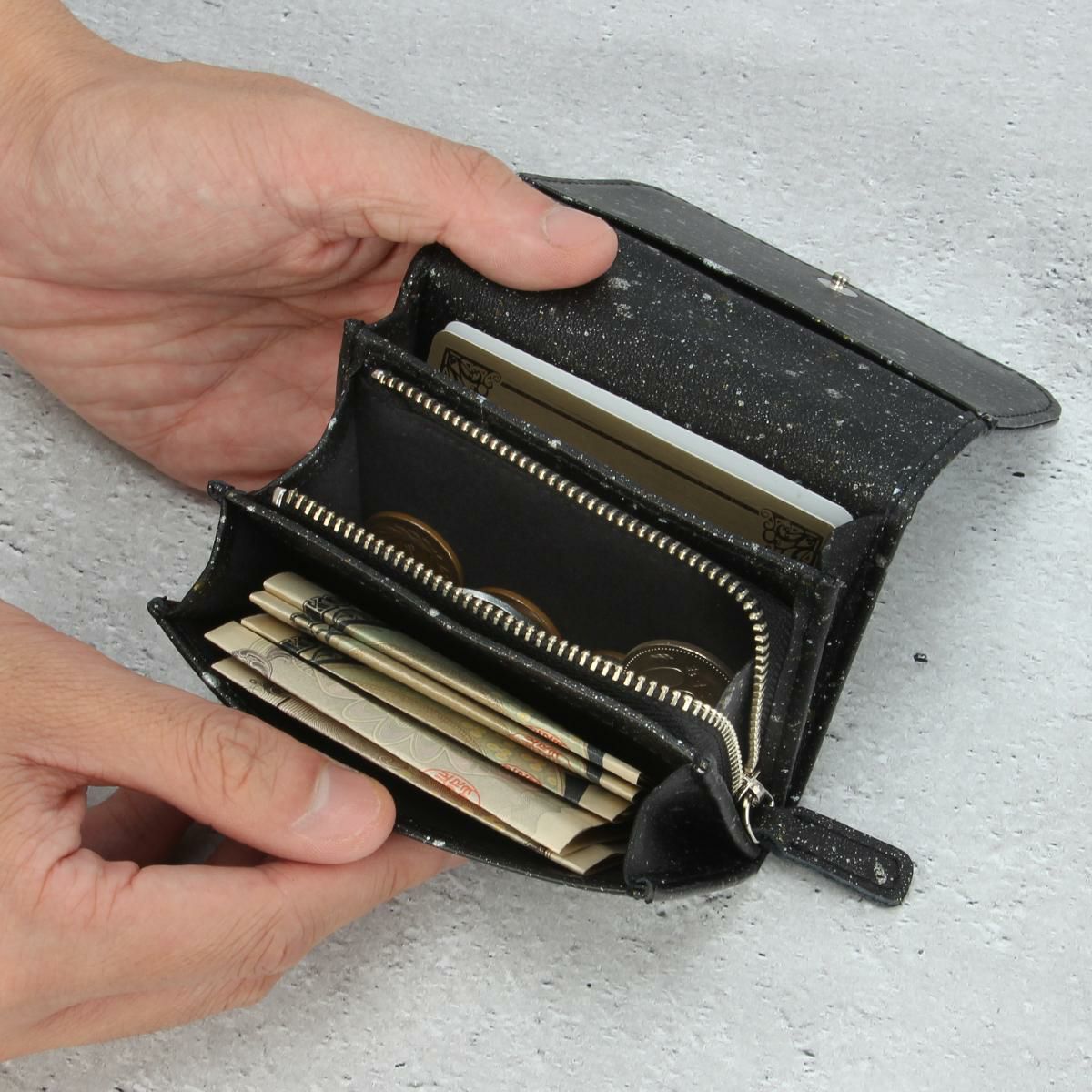 クルニー ミカゲ ミニウォレット  crmk-09