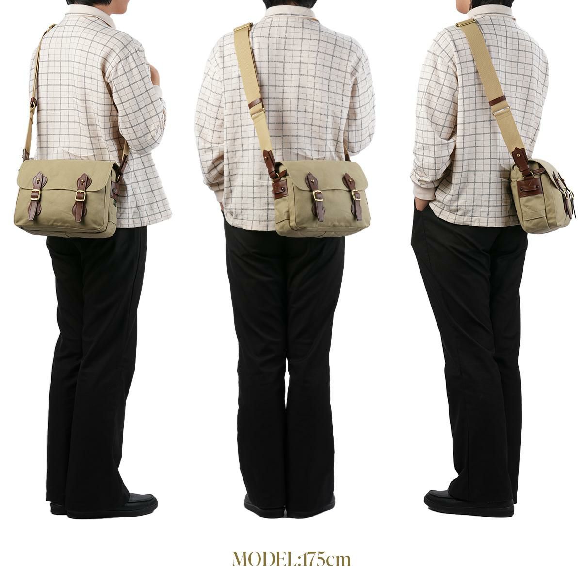 シルバーレイククラブ 帆布シリーズ ショルダーバッグ SILVER LAKE CLUB slc-130122