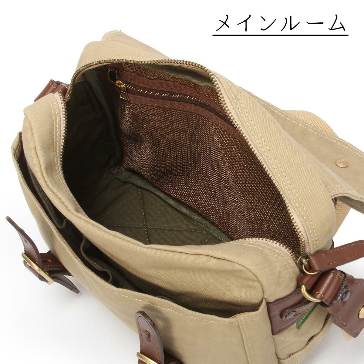 シルバーレイククラブ 帆布シリーズ ショルダーバッグ SILVER LAKE CLUB slc-130122