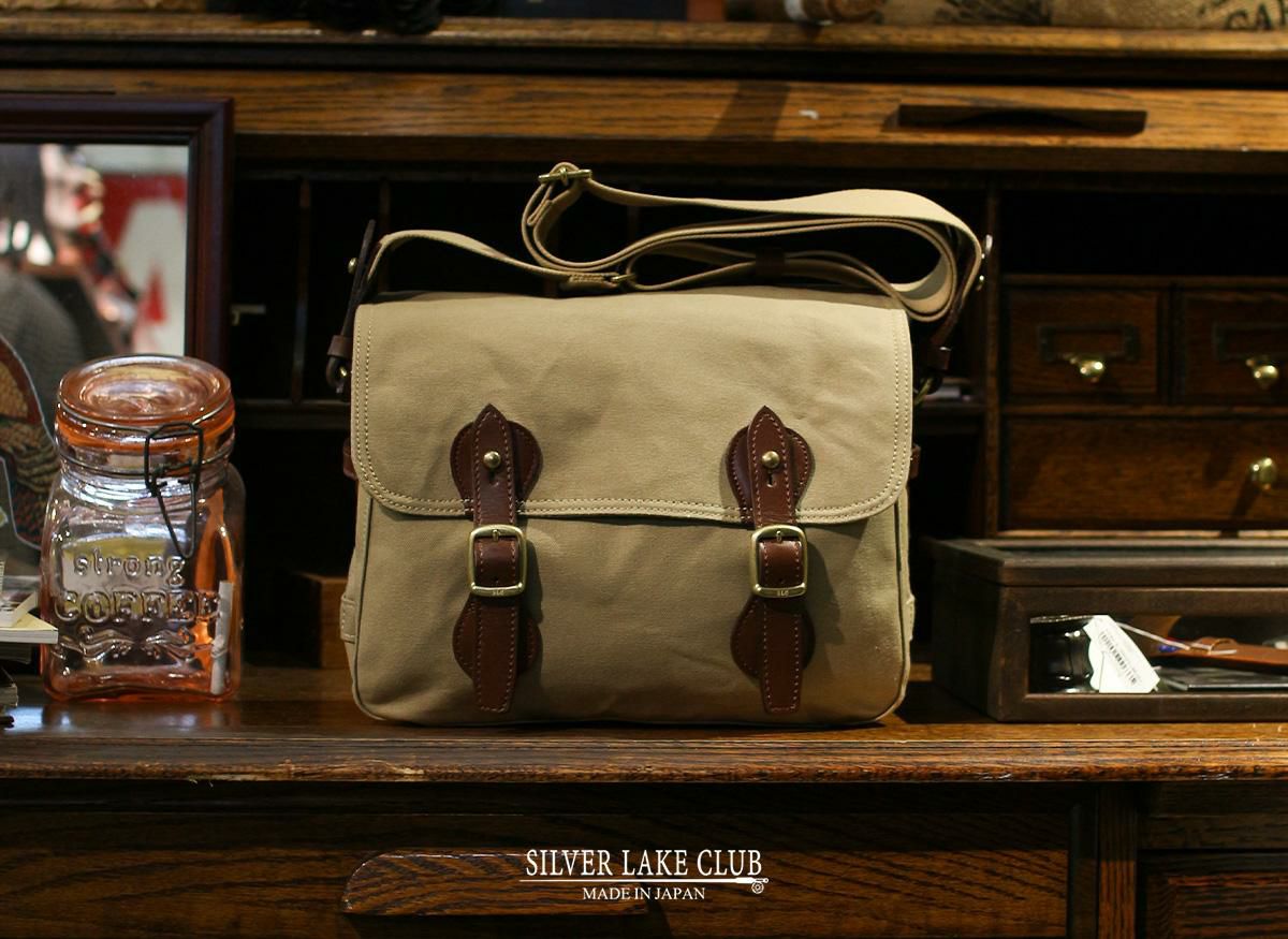 シルバーレイククラブ 帆布シリーズ ショルダーバッグ SILVER LAKE CLUB slc-130122