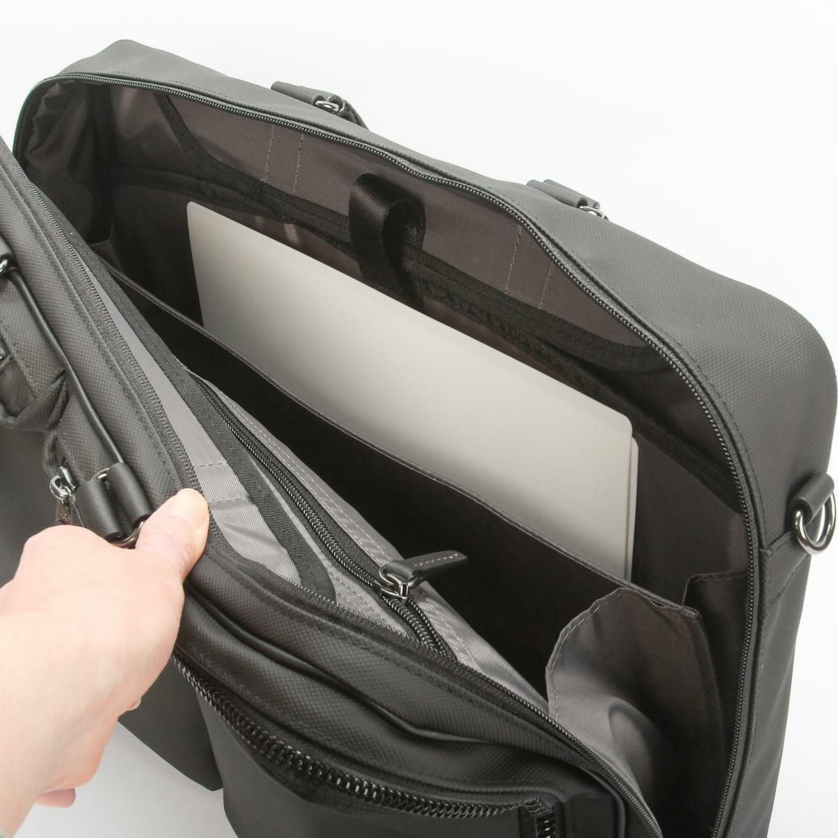 タケオキクチ ゼファー ブリーフケース TAKEO KIKUCHI tk-704531