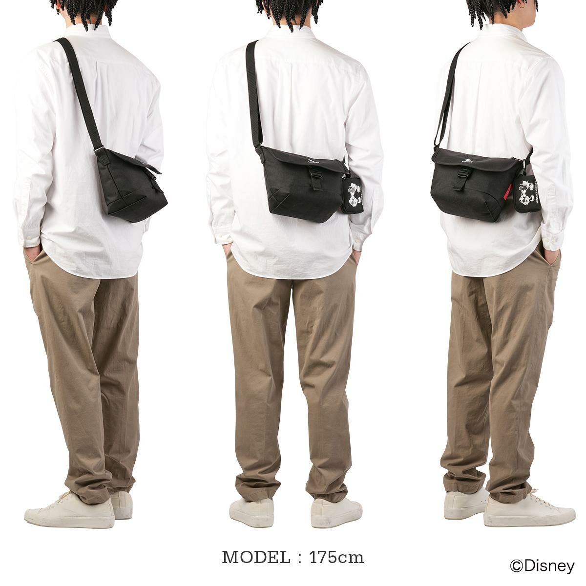 マンハッタンポーテージ Mickey Mouse Collection メッセンジャーバッグ Manhattan Portage mp1603fzpmic24