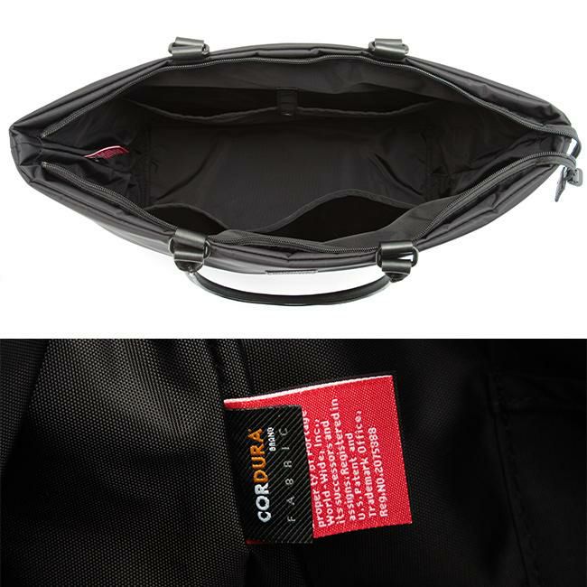 マンハッタンポーテージ ブラックレーベル ツイルナイロン トートバッグ Manhattan Portage BLACK LABEL mp1338twlbl