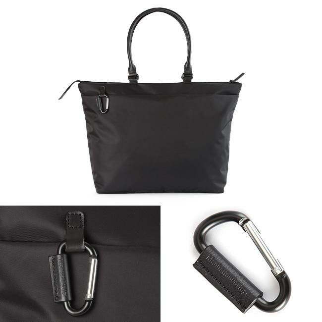 マンハッタンポーテージ ブラックレーベル ツイルナイロン トートバッグ Manhattan Portage BLACK LABEL mp1338twlbl