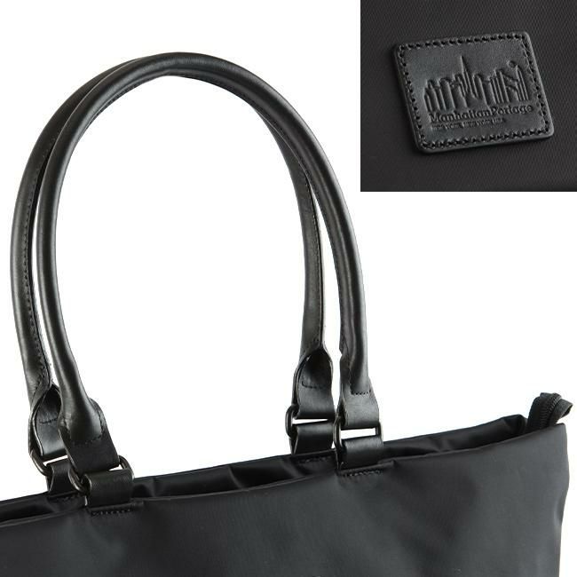 マンハッタンポーテージ ブラックレーベル ツイルナイロン トートバッグ Manhattan Portage BLACK LABEL mp1338twlbl