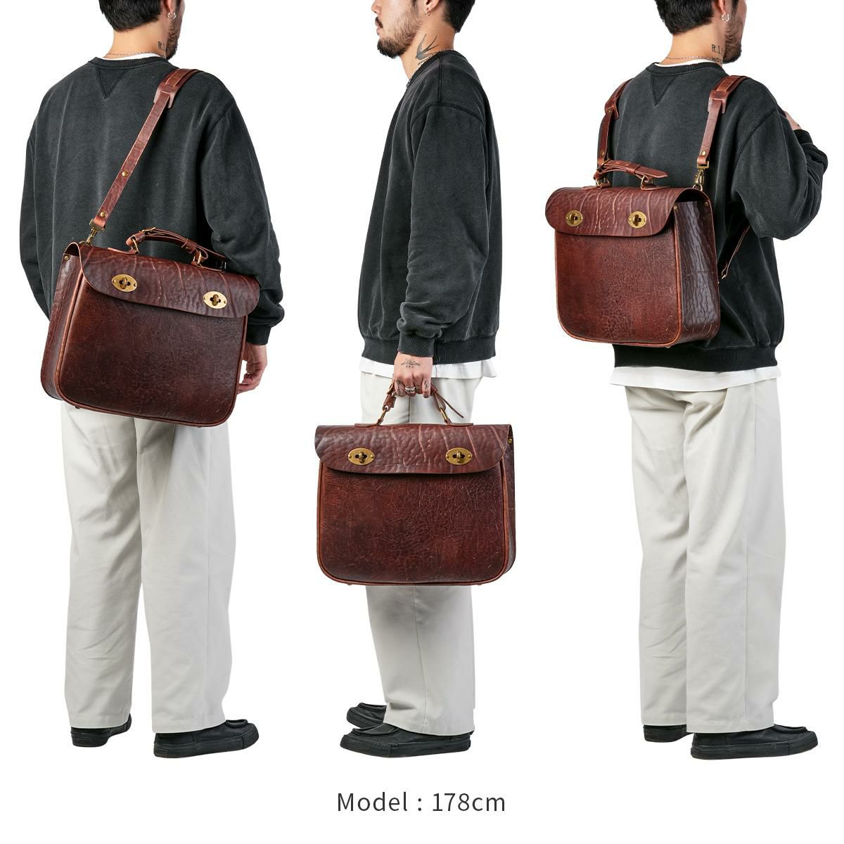 KIGO Classic Bull ショルダーバッグ  kgbg16031-bul