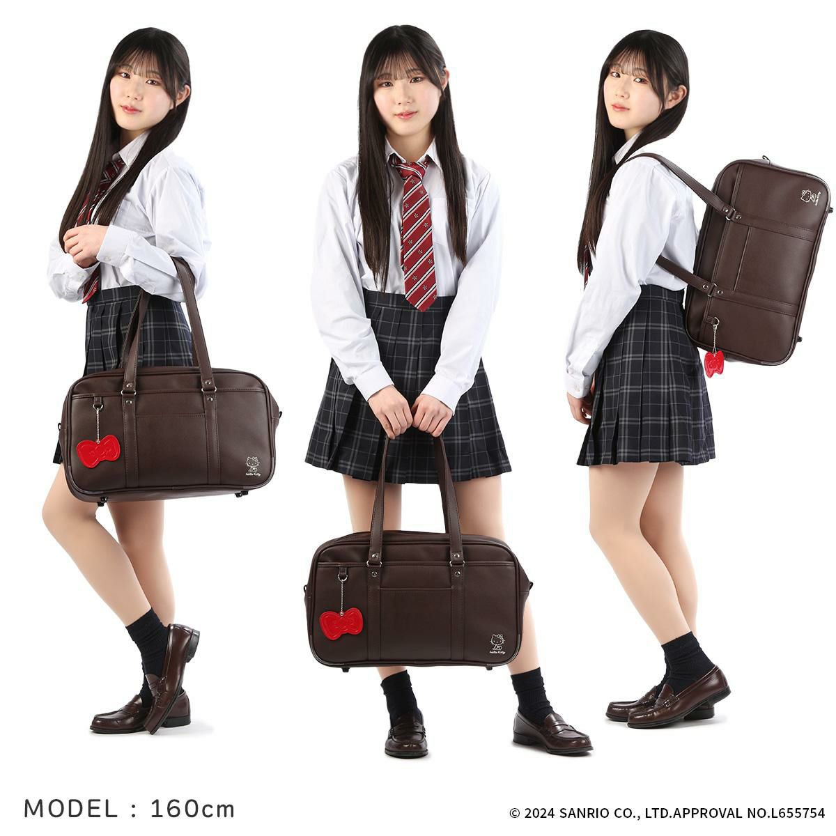 ハローキティ  ボストンバッグ  kitty-62057
