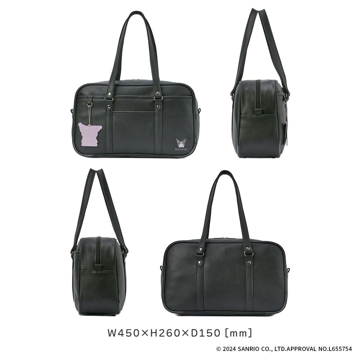 クロミ  ボストンバッグ  kuromi-62058