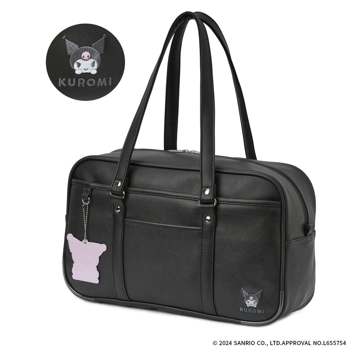 クロミ  ボストンバッグ  kuromi-62058