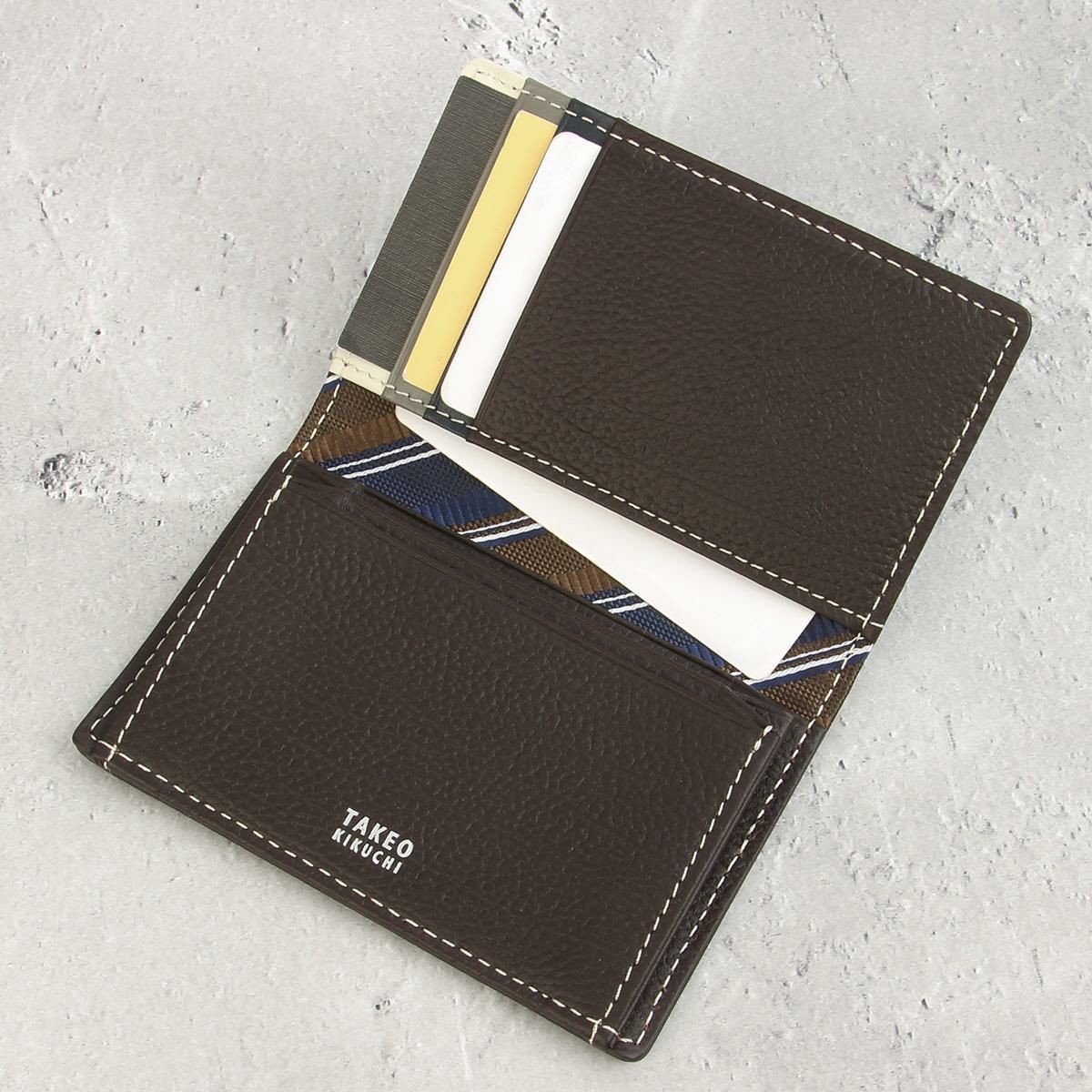 タケオキクチ クォーター カードケース 名刺入れ TAKEO KIKUCHI tk-742632