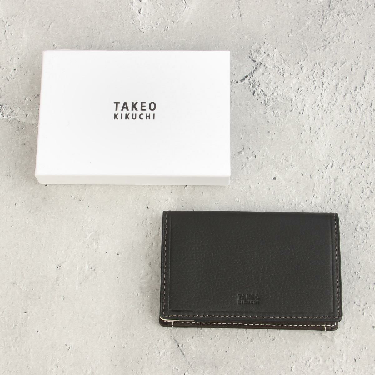 タケオキクチ クォーター カードケース 名刺入れ TAKEO KIKUCHI tk-742632