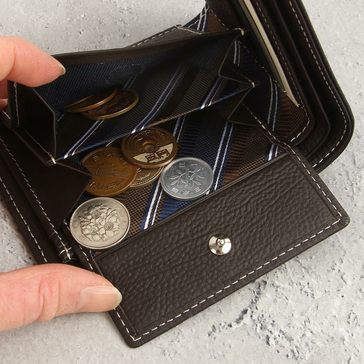 タケオキクチ クォーター 二つ折り財布 TAKEO KIKUCHI tk-742634